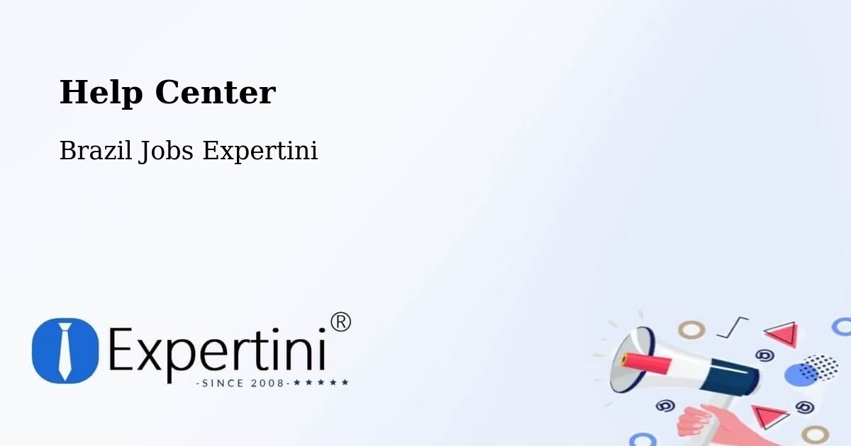 Help Center – Calmon - Brazil Jobs Expertini